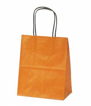 紙手提袋　T-2 カラー(オレンジ)　